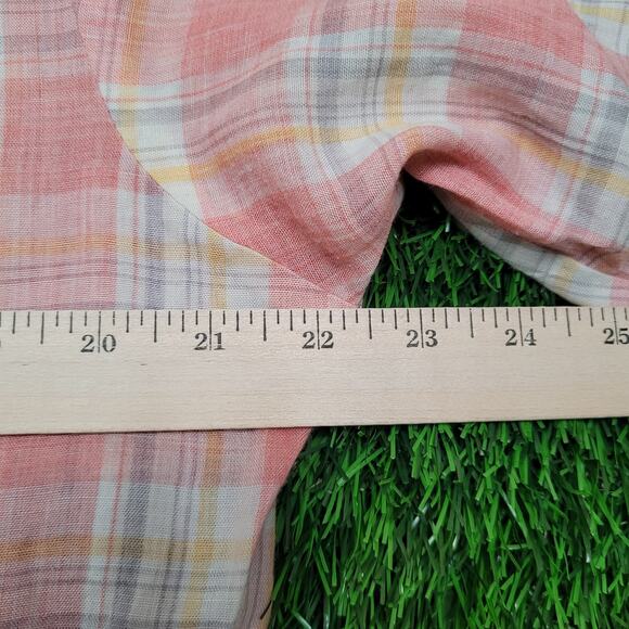 Vintage 70s Dee Cee Pearl Snap Western Shirt Mens M USA Disco Cowboy Sawtooth - Picture 8 of 11